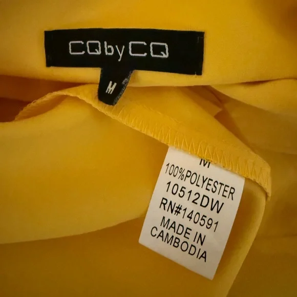 Yellow tiered Maxi Dress size M - Picture 8 of 12